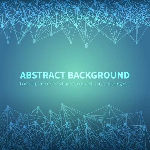 abstract geometric chemical scientific vector image