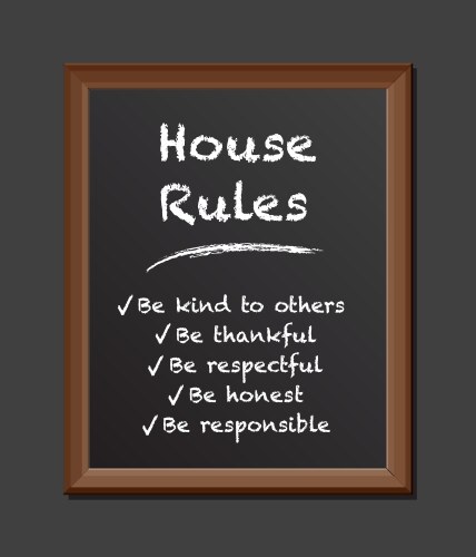 House Rules Vector Images (over 1,000)