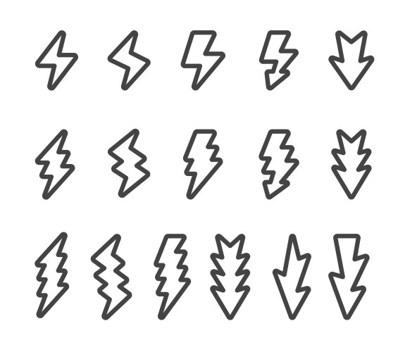 Electric icon Royalty Free Vector Image - VectorStock