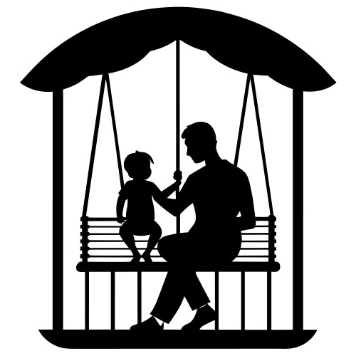 fathers day vector image