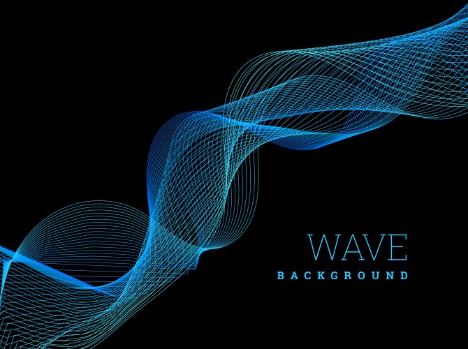 Abstract shiny color sparkling gold wave design Vector Image