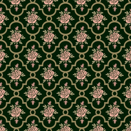Vintage roses Royalty Free Vector Image - VectorStock
