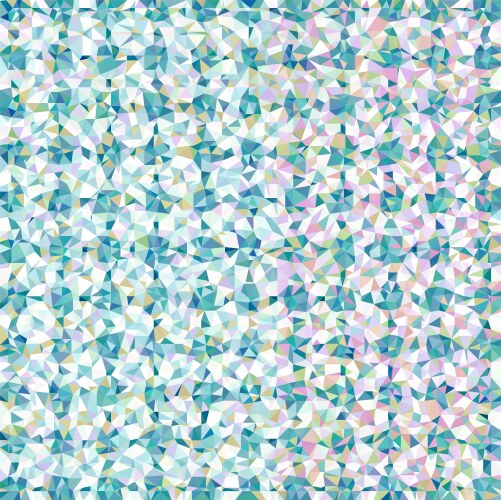 Blue triangular low poly mosaic abstract pattern vector image