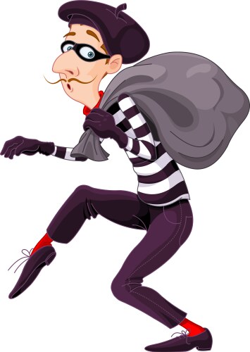 Thief Royalty Free Vector Image - VectorStock