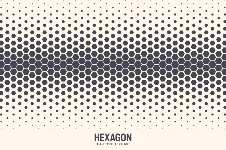 Hexagon abstract technology background Royalty Free Vector