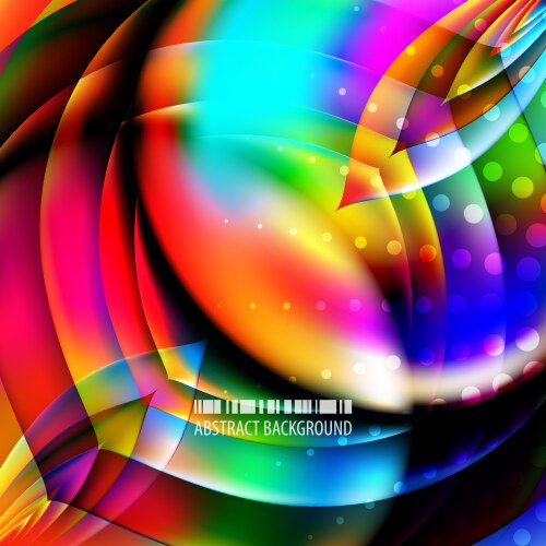 Geometric colorful abstract background vector image