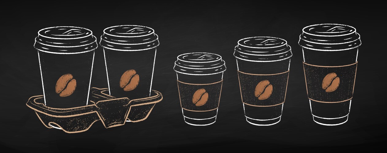 Coffee Paper Cup Sketch Vector Images (over 3,500)