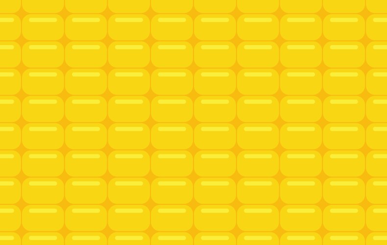 seamless pattern with corn texture vector image