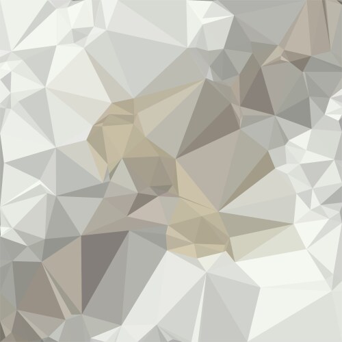 Gold triangular low poly mosaic abstract pattern vector image