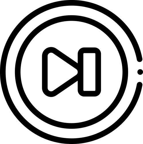 Nfc icon thin linear style design isolated vector image