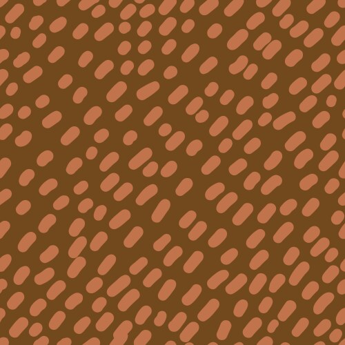 Seamless pattern of random brushy diagonal dots vector image