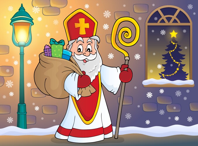Saint nicholas topic image 7 Vector Image