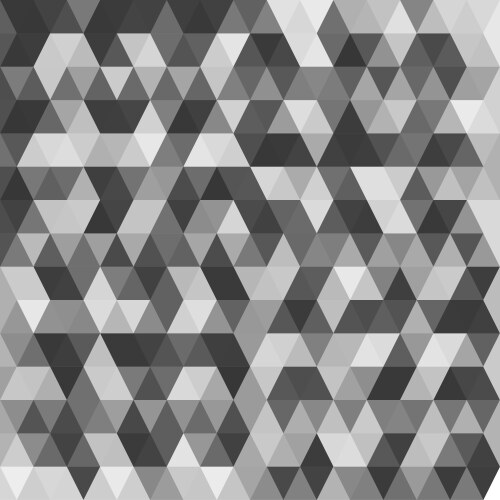 Triangular low poly mosaic abstract pattern vector image