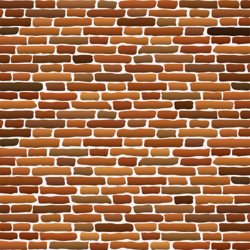 Stone brick wall with a small ancient maltese Vector Image