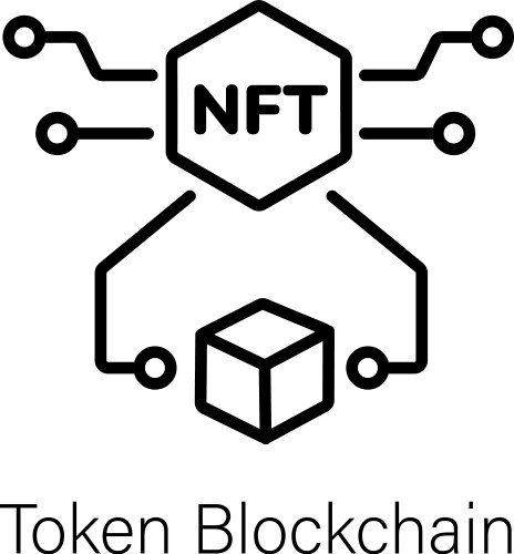 Blockchain network Royalty Free Vector Image - VectorStock