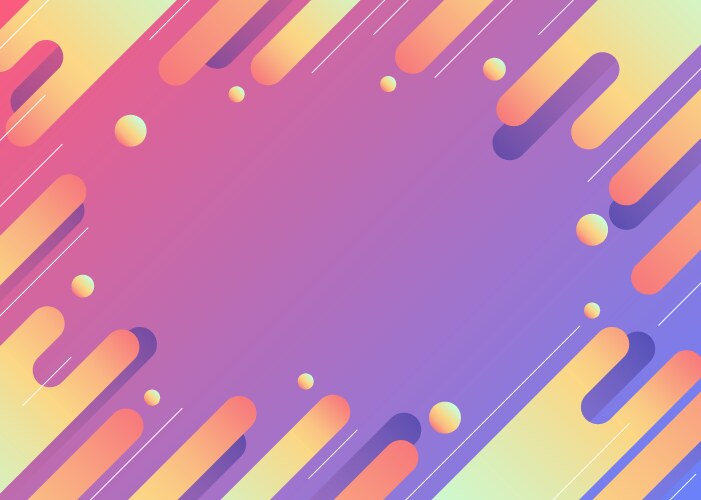 Gradient background with copy space at the center vector image