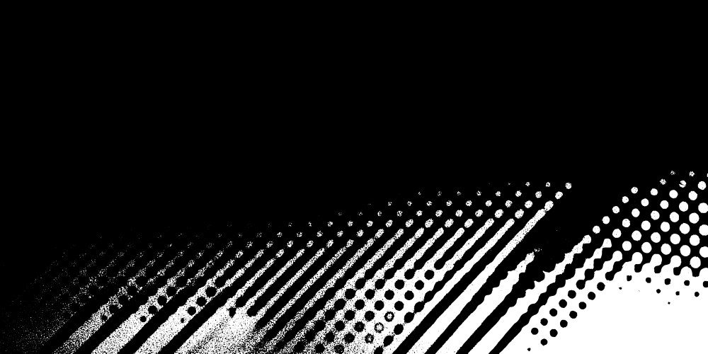 Abstract geometric dot pattern with gradient lines vector image