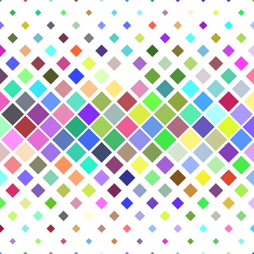 Square pattern background from diagonal squares vector image