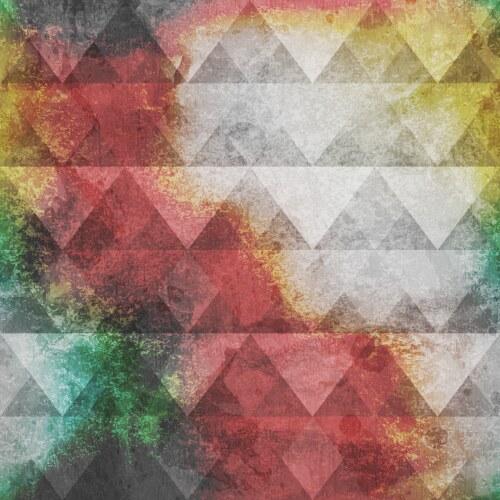 Purple grunge triangles seamless pattern Vector Image