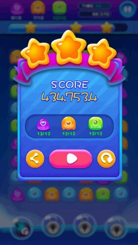 Level Button Game UI Pop-up Icons vector image