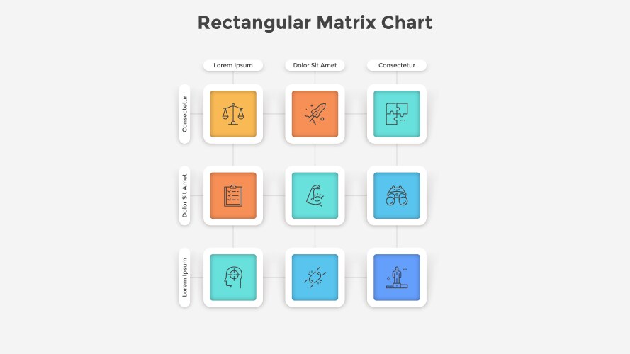 modern infographic template vector image