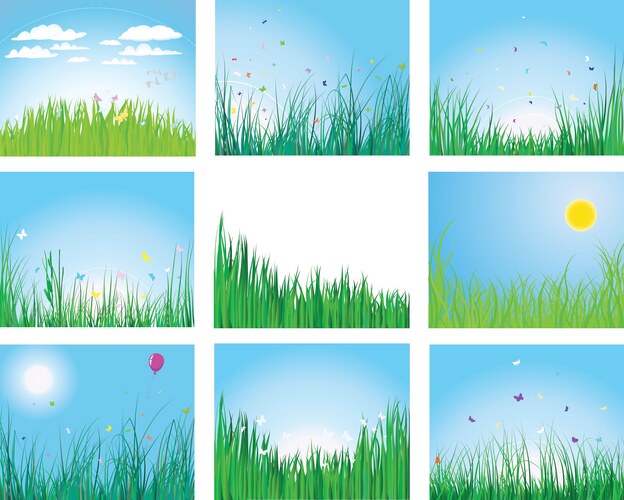 Grass Royalty Free Vector Image - VectorStock