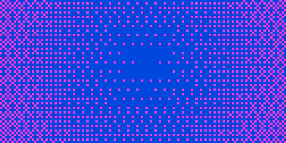 Dither pattern bitmap faded texture halftone vector image