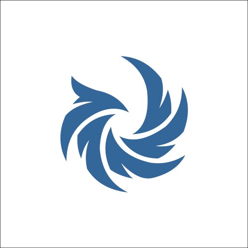 Abstract Bird Logo - Falcon & Eagle Vector Image