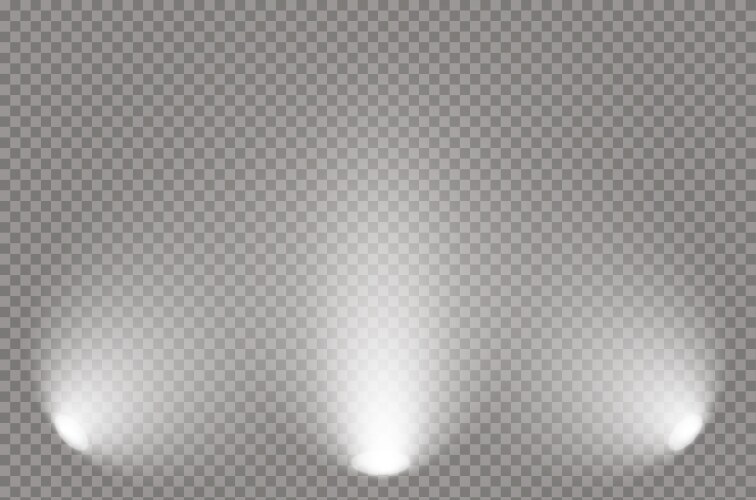 Light effects cosmic set Royalty Free Vector Image