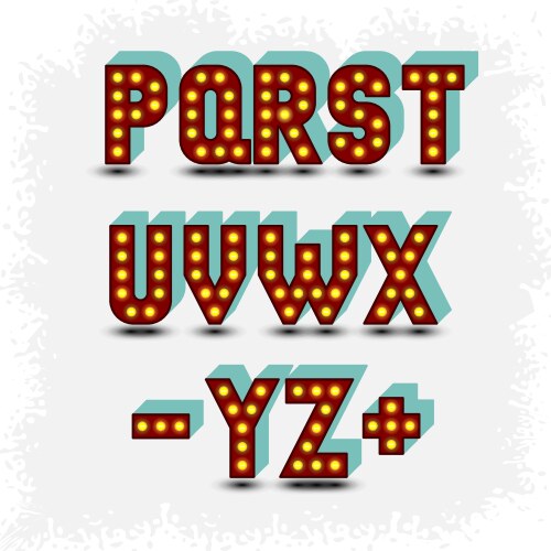 Colorful sketchy hand drawn alphabet Royalty Free Vector
