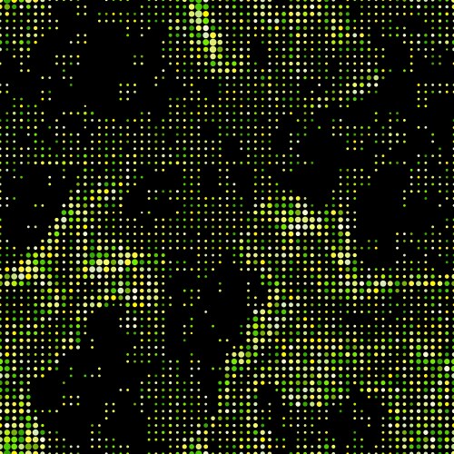 Halftone abstract seamless background Royalty Free Vector