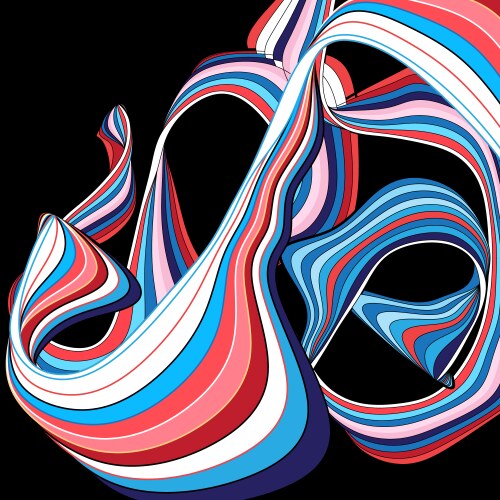 Abstract colored background Royalty Free Vector Image