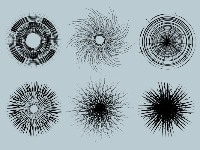 Paint splats pattern Royalty Free Vector Image