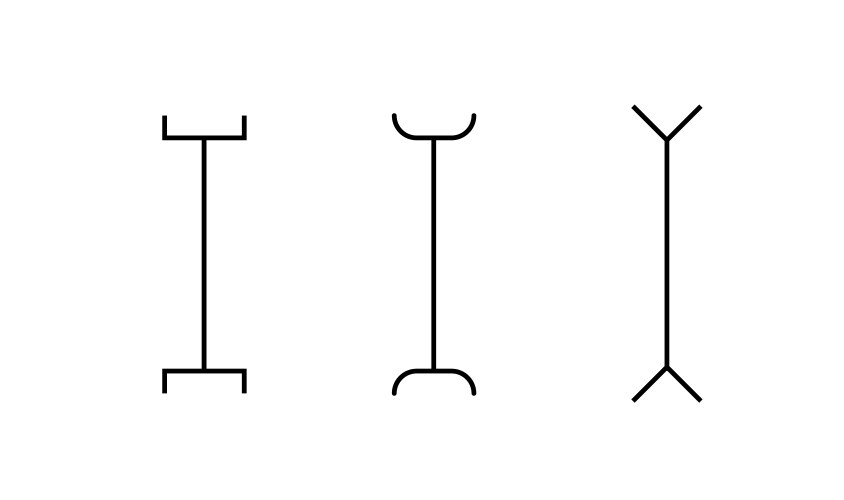 Pictogram for editing and formatting with simple vektorbild