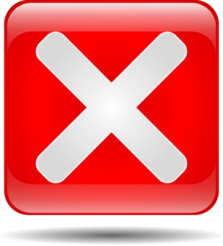 Close no icon Royalty Free Vector Image - VectorStock