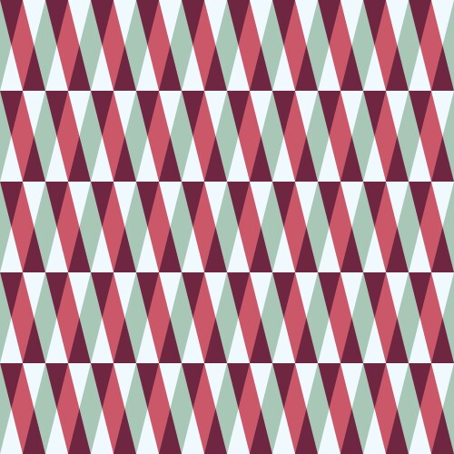 seamless pattern with stripes and triangles vector image