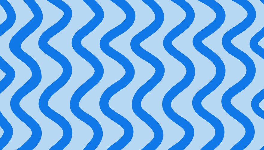 Groovy wave lines pattern background colorful vector image