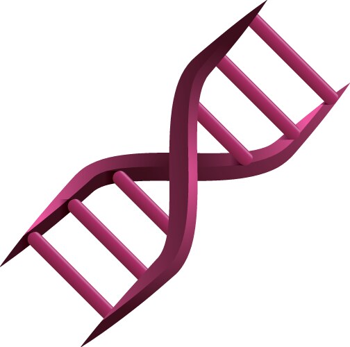 Dna genetic biology Royalty Free Vector Image - VectorStock