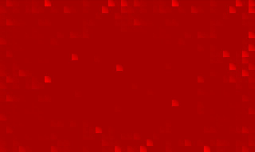 Abstract dark red color random pixel background vector image