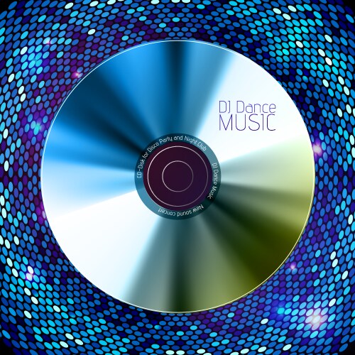 Abstract music background Royalty Free Vector Image