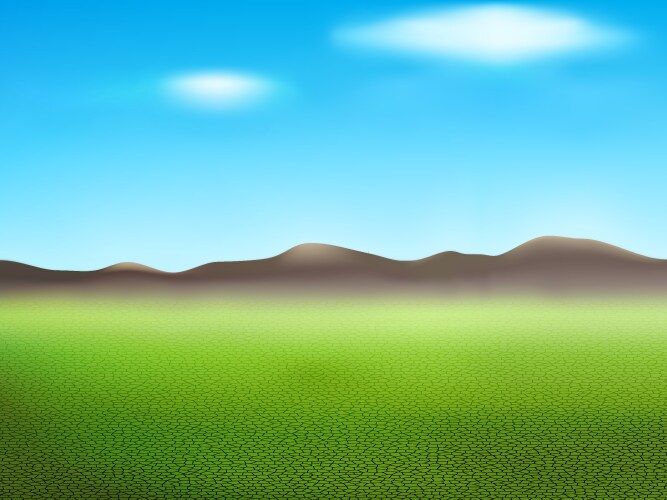 Forest landscape background Royalty Free Vector Image