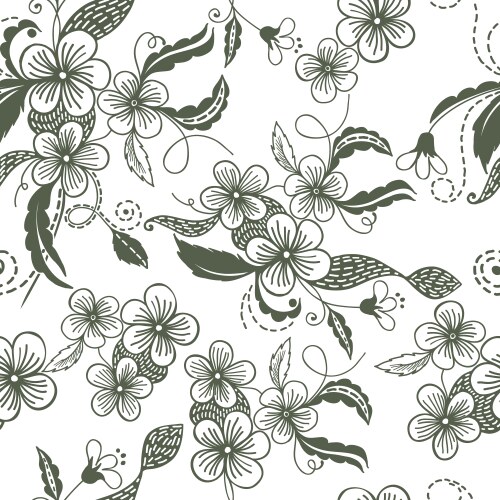 seamless pattern vector image