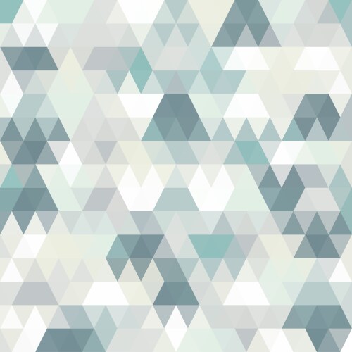 Triangular low poly mosaic abstract pattern vector image