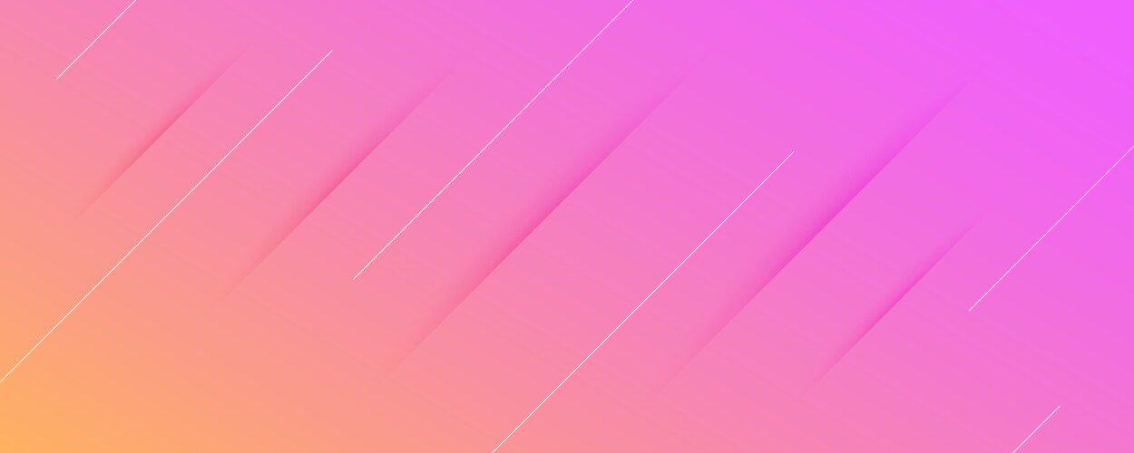 Abstract gradient background with lines vector image