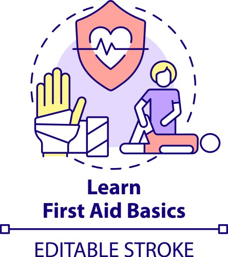 Emergency first aid cpr procedure Royalty Free Vector Image