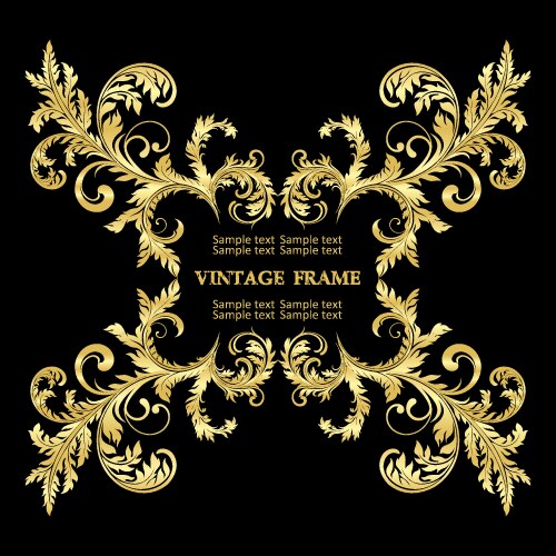 Set of retro vintage graphic design elements Vector Image