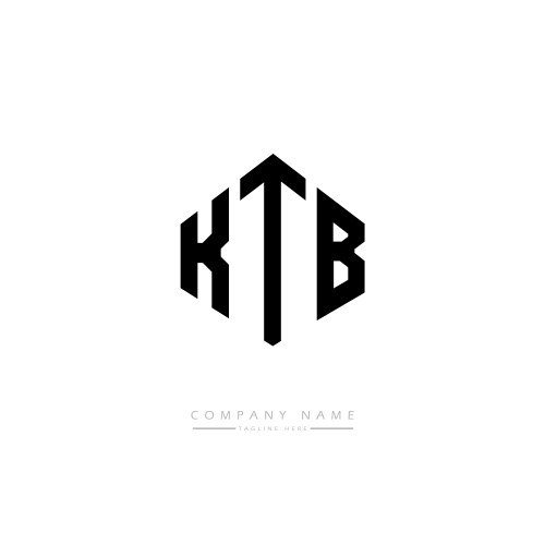 Lb logo monogram hexagon shape with triangle – Royalty-Free Vector ...