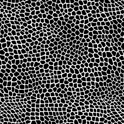 Reptile skin seamless animal crocodile pattern vector image