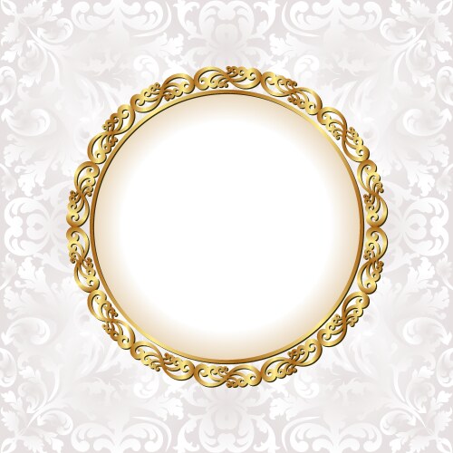Round border Royalty Free Vector Image - VectorStock