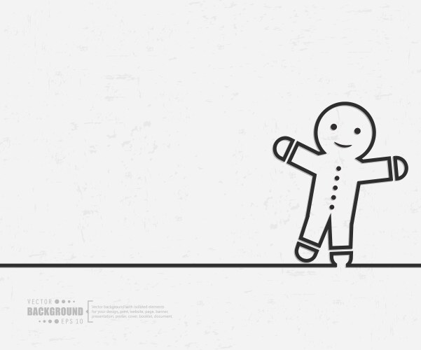 Abstract creative concept line draw Royalty Free Vector